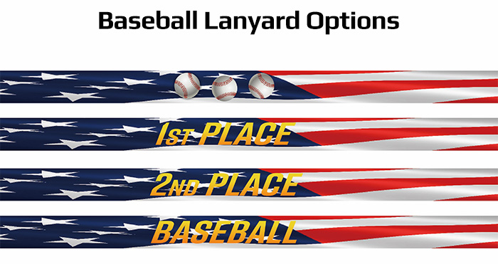 Infiniti Pins Baseball Lanyard Options