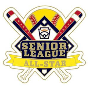 allstar senior league softball pin