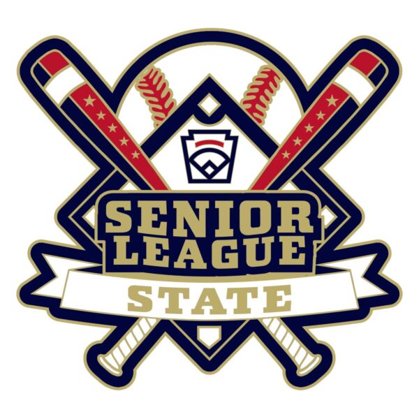 state senior league baseball pin